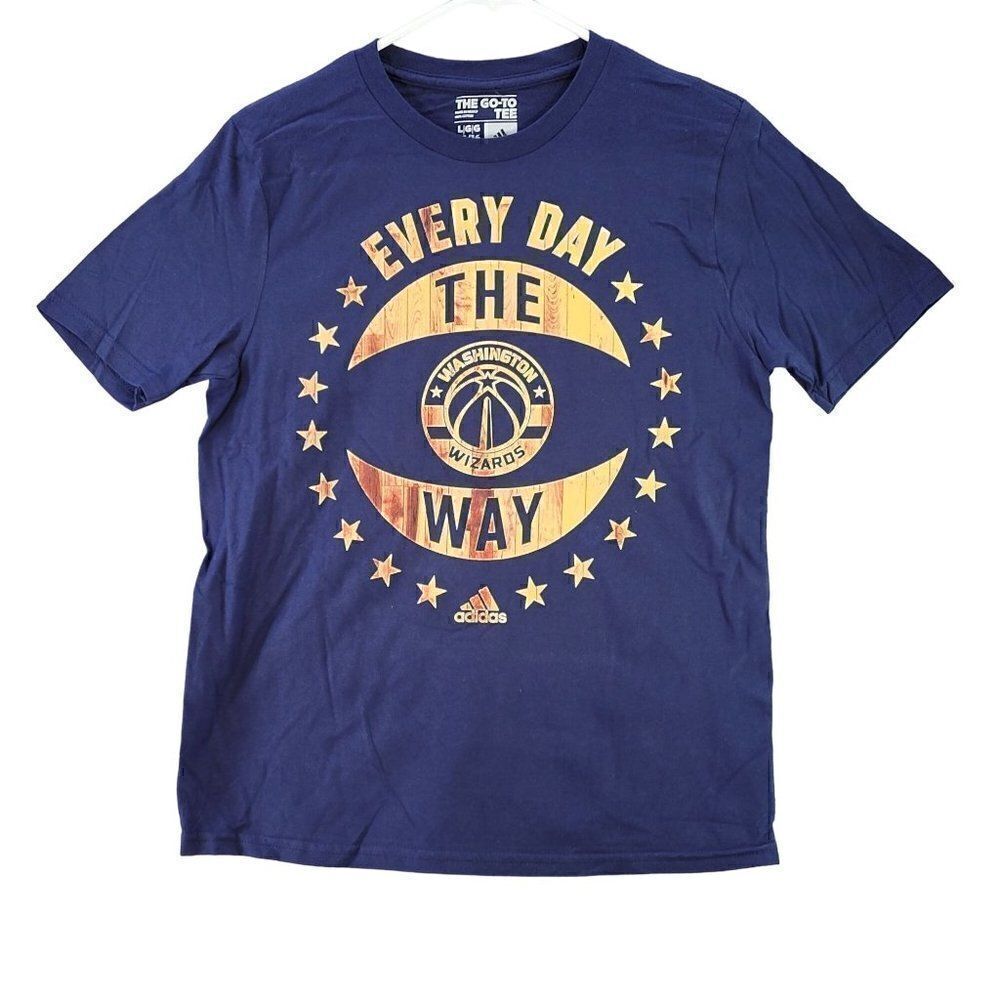 NBA Washington Wizards Boys Everyday the Way T-shirt Sz L